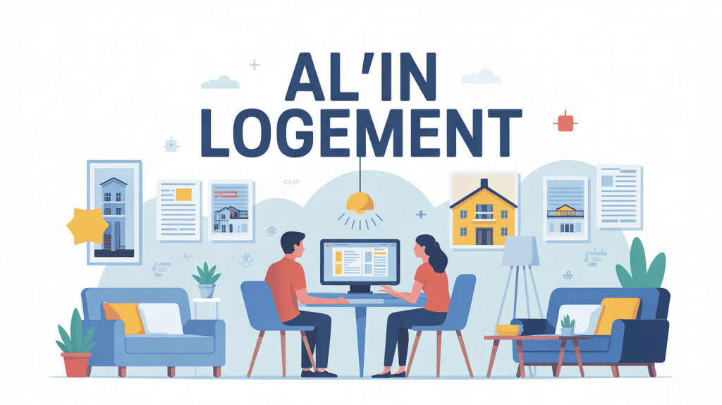 illustration al'in logement service réservation