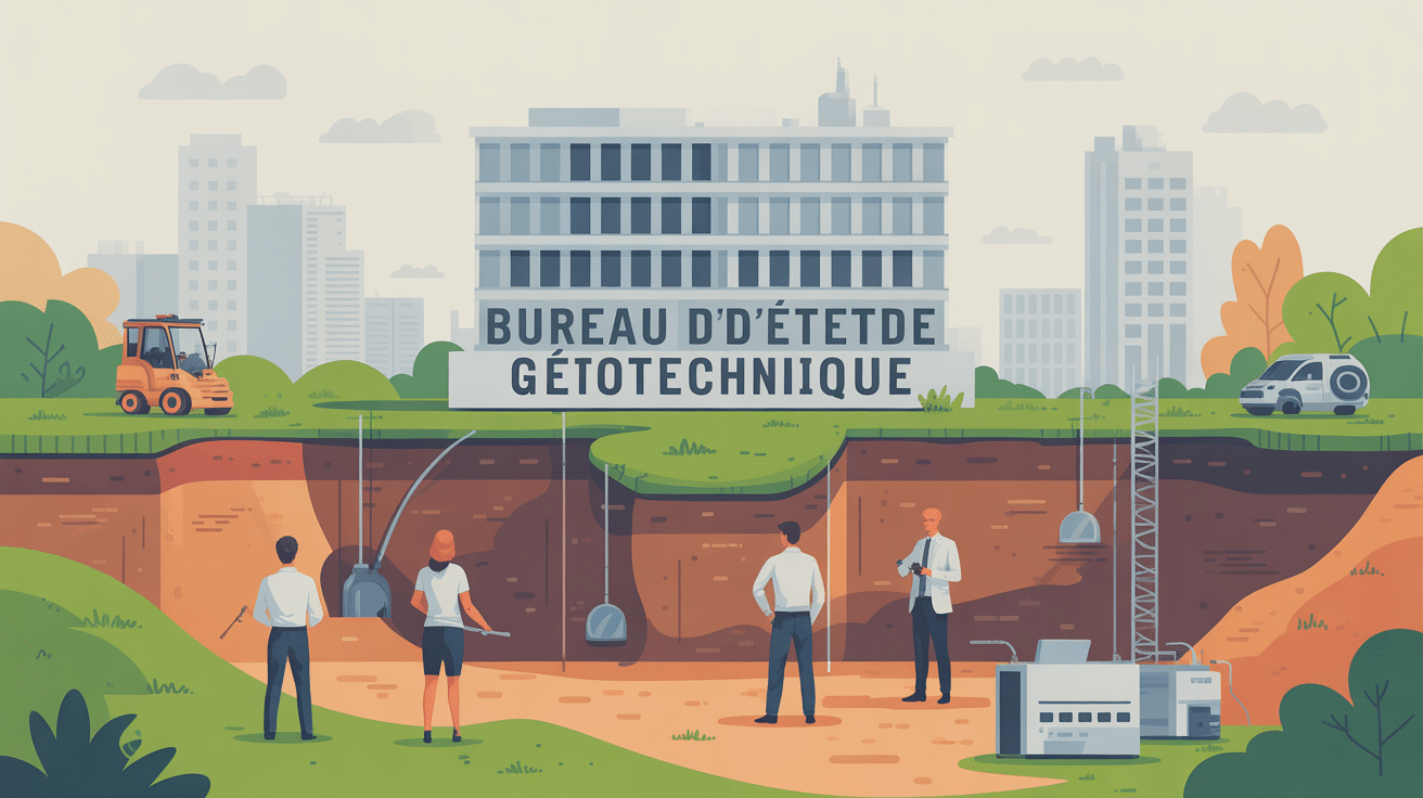 bureau d'étude géotechnique équipe expertise analyse terrain
