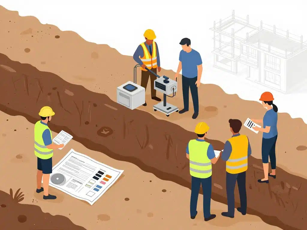 bureau d'étude géotechnique ingénieurs analyse sol projet
