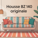 housse bz 140 originale banquette salon moderne déco
