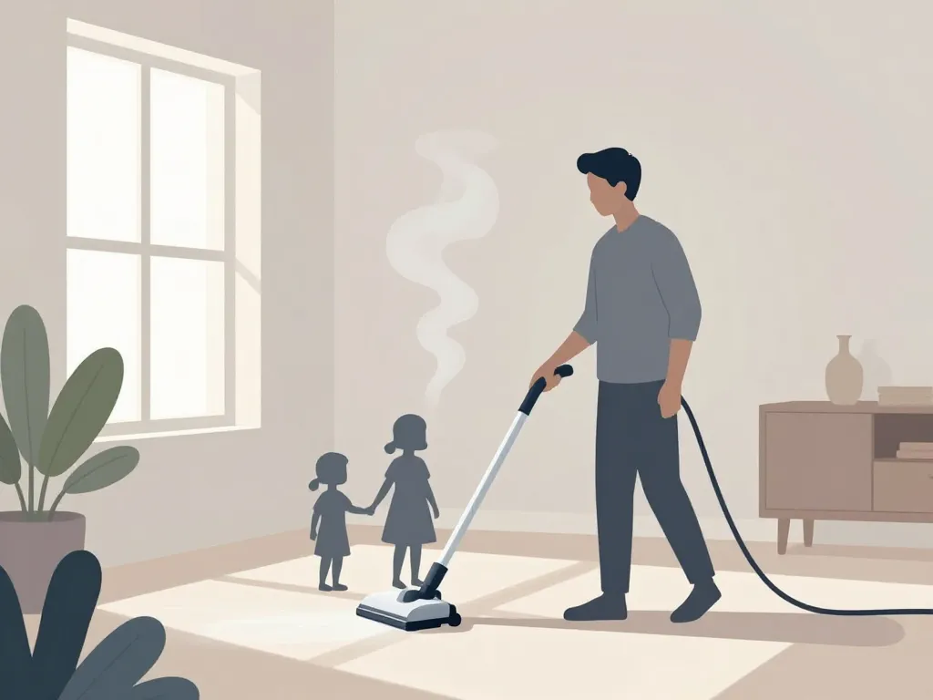 meilleur balai vapeur sans fil scène familiale intérieur moderne