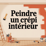 Guide illustré pour peinture sur crepis interieur