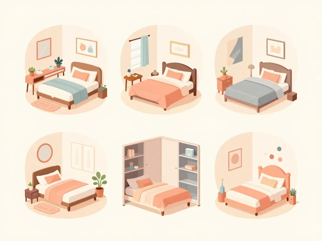 plan chambre petits espaces suite parentale enfant