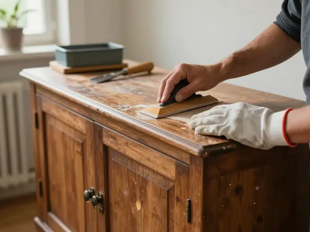 Préparer, nettoyer, réparer et relooker un meuble ancien