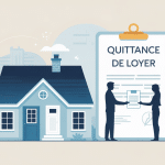 illustration quittance de loyer locataire propriétaire