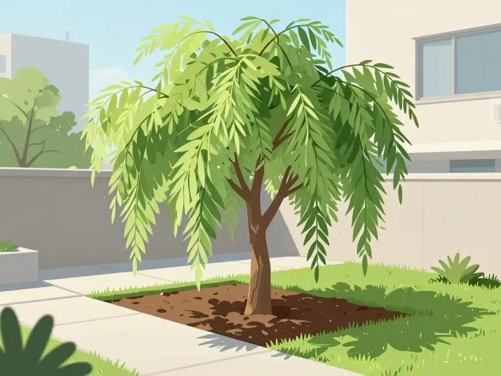 sophora pleureur emplacement jardin soleil