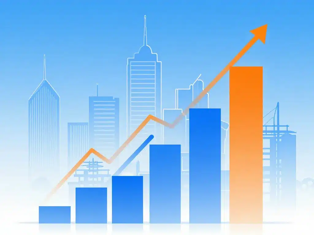 Graphique évolution indice coût de la construction 2024