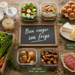 comment ranger son frigo aliments bien rangés par zones de température