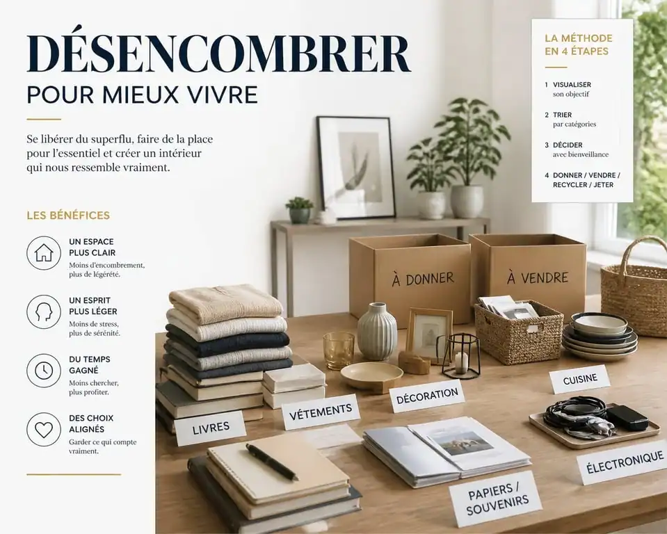 Organisation professionnelle d'un vide-maison dans le Lot