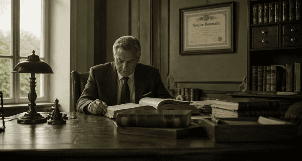 notaire honoraire consultant dossiers bureau