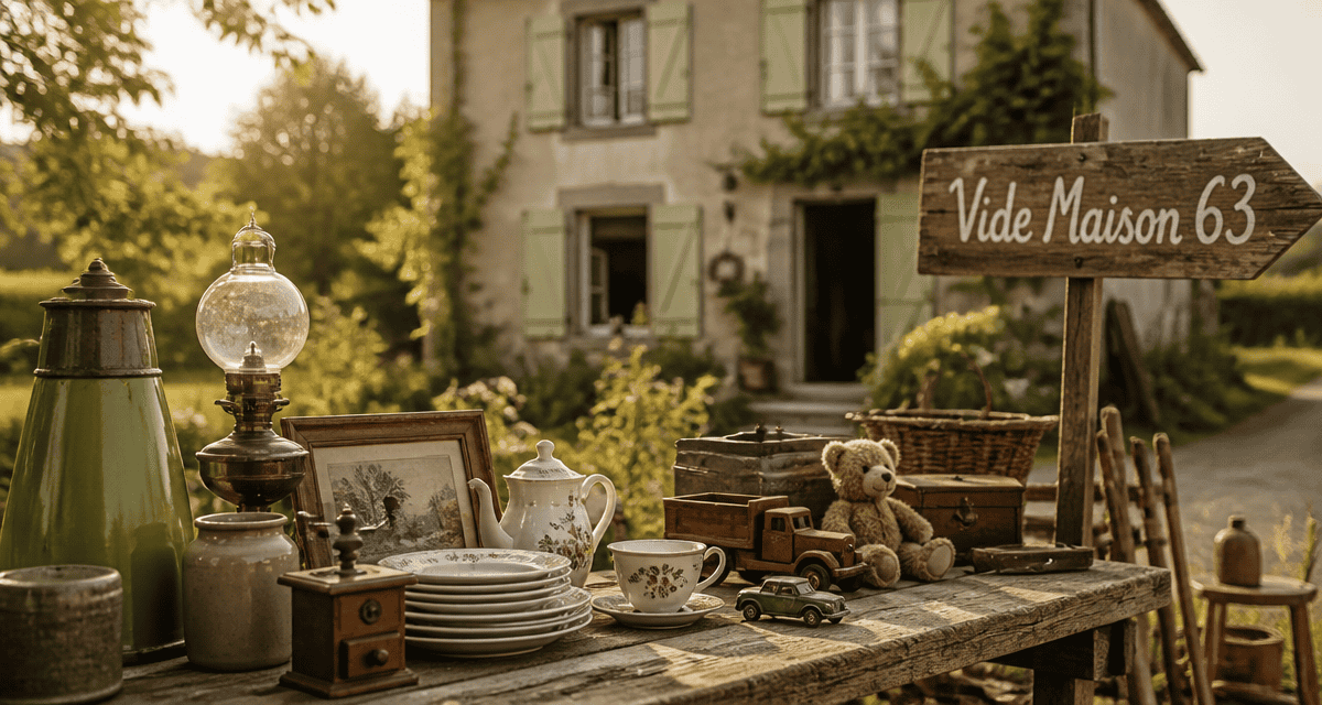 Vide maison 63 objets anciens Puy-de-Dôme