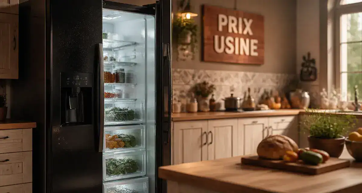 Frigo américain prix usine : économisez 40% sans baisser la qualité