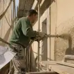 Prix enduit m2 : pose d’enduit sur façade