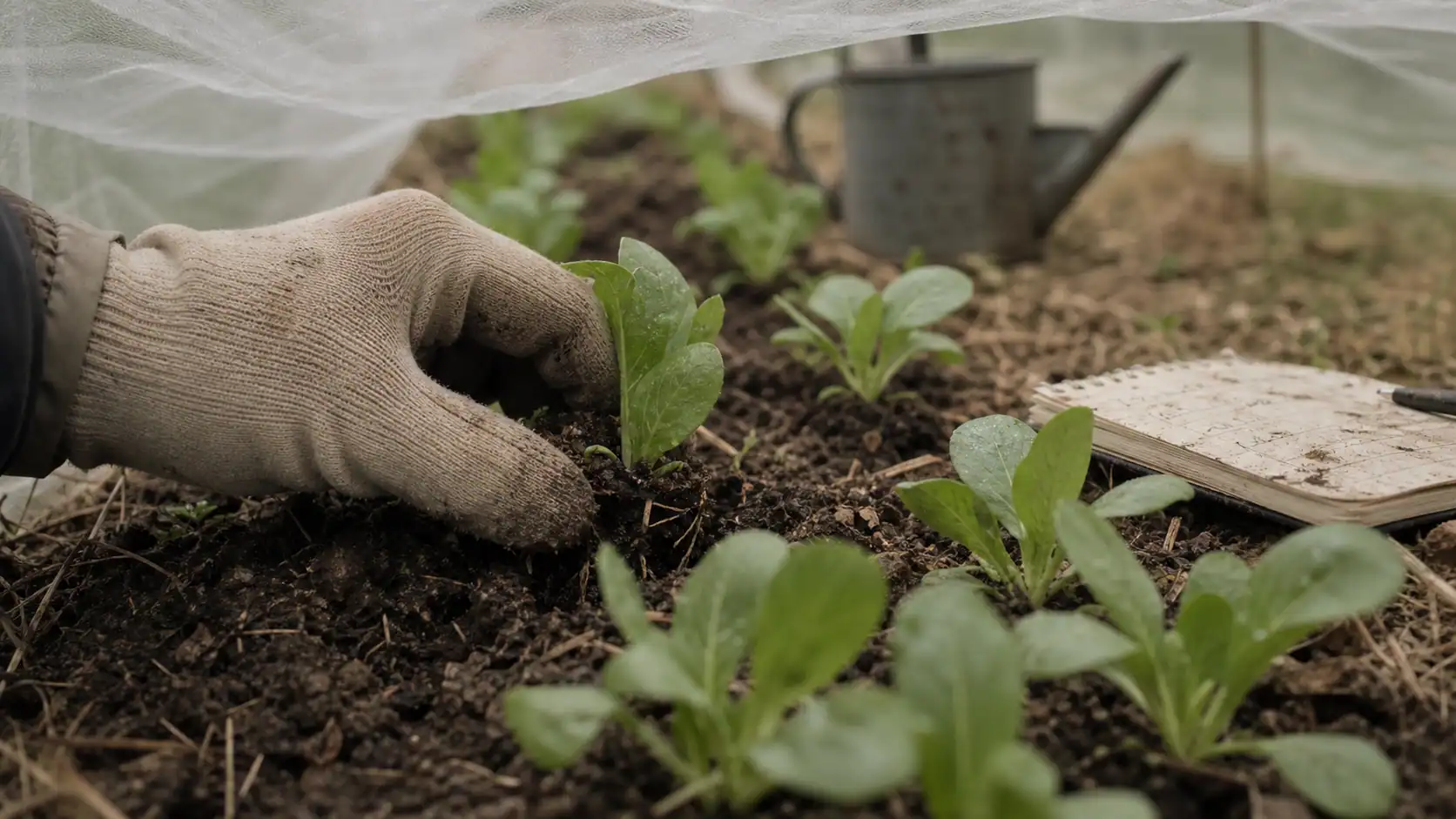 Quand planter des salades : jeunes plants, évitez la montée en graines