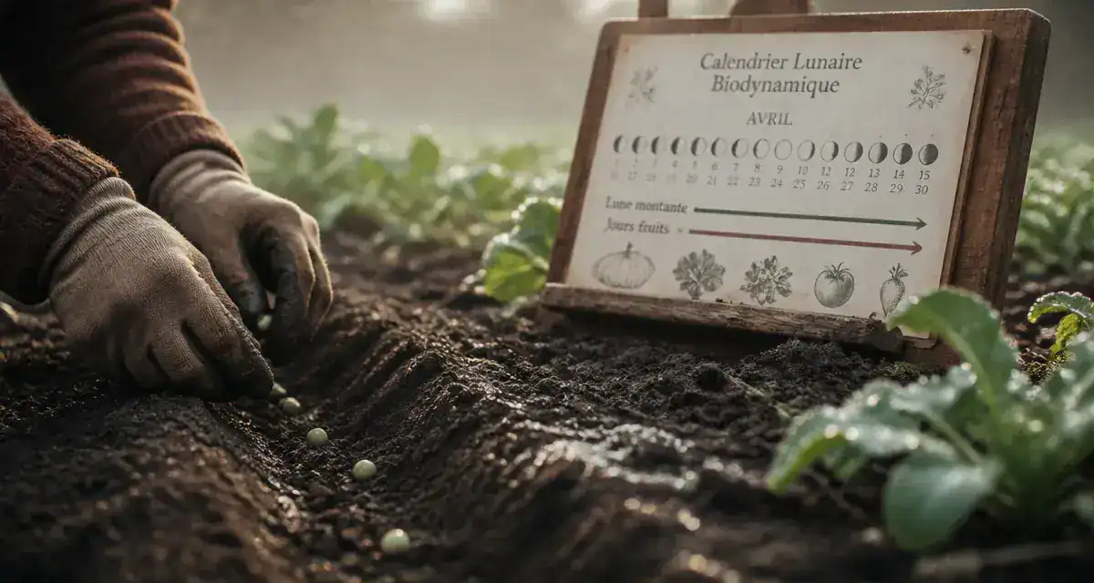 Quand semer les petit pois avec la lune : mains semant et calendrier lunaire biodynamique