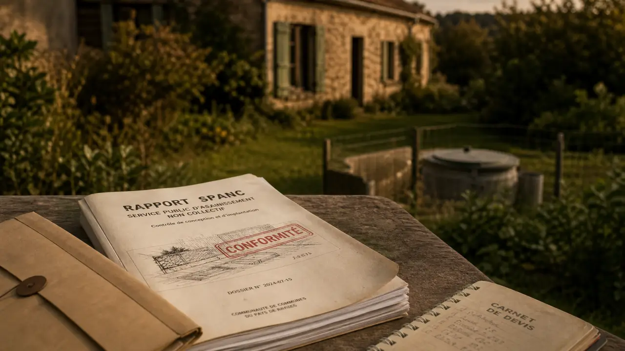Achat maison assainissement non collectif : risques de vente