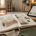 Cours de décoration d intérieur gratuit en ligne : carnet, tissus et plan déco