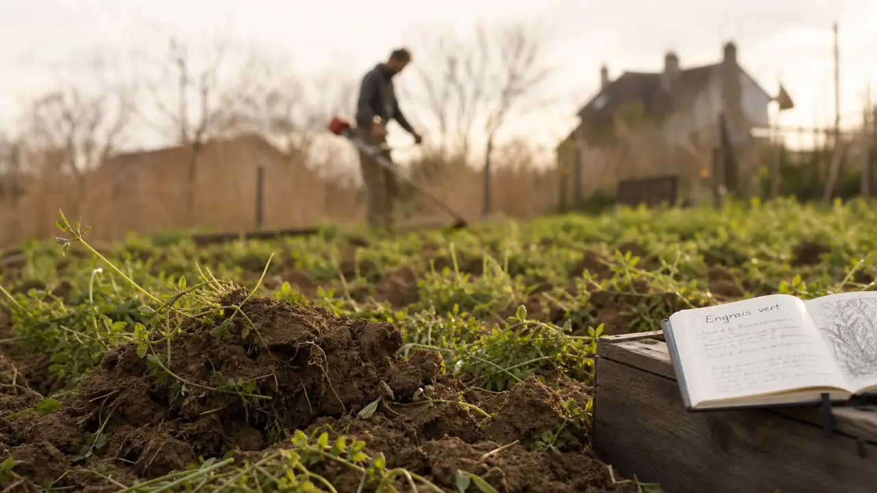 Engrais vert hiver : semis d’automne dans un potager
