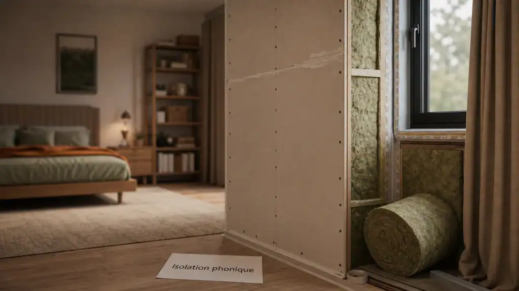 Isoler phoniquement une pièce : isolation phonique des murs et fenêtre