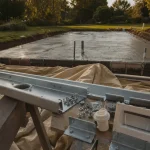 Meilleur kit piscine enterrée : panneaux acier, radier béton et chantier