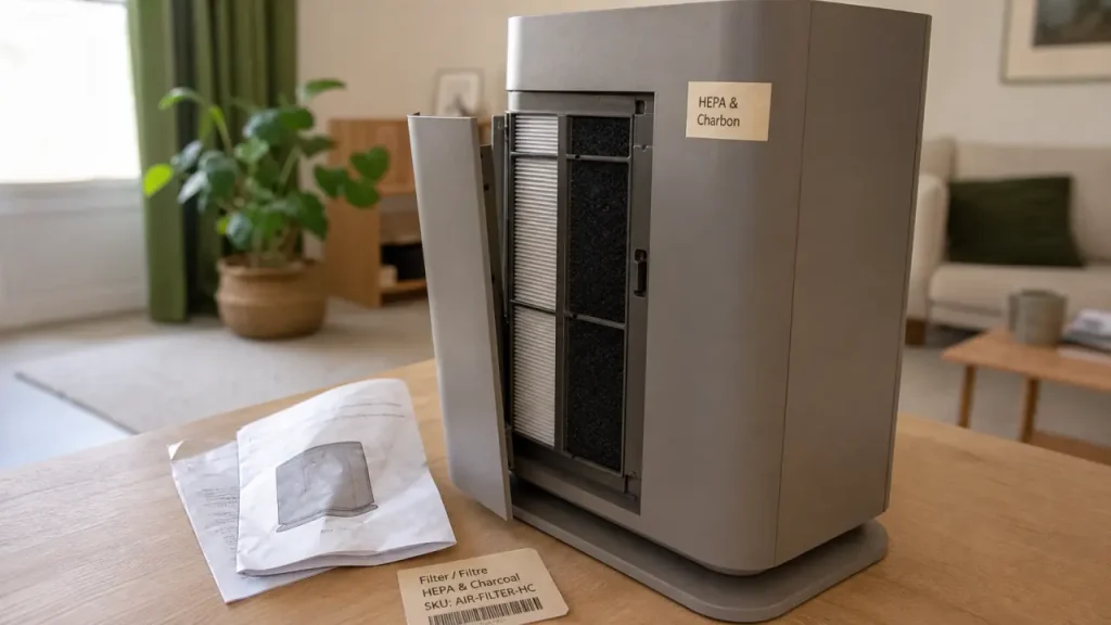 Meilleur purificateur d air HEPA et charbon actif pour une chambre ou salon