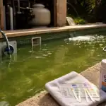 Nettoyer piscine verte : eau trouble et verte, puis eau limpide sans vider le bassin