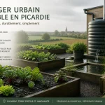 Potager urbain durable en Picardie : 6 h de soleil
