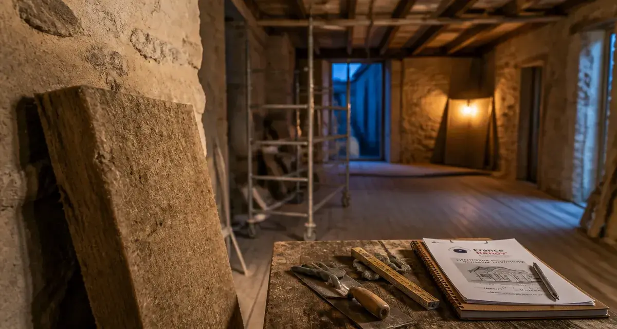 Rénovation valence : isolation thermique d’une maison ancienne en rénovation