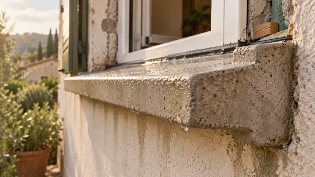 Appui de fenêtre : comment choisir le bon matériau et assurer une étanchéité durable