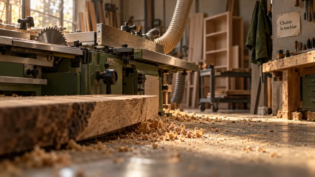 Machine pour travailler le bois : plus de fonctions ou plus de capacité ?
